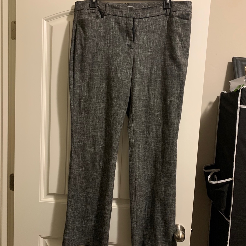 New York & Co. Black and White Tweed Dress Pants